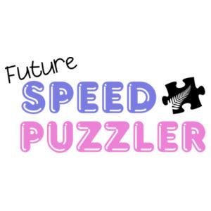 Future Speed Puzzler Purple/Pink - AS Colour Organic Infant Mini-Me One-Piece Design